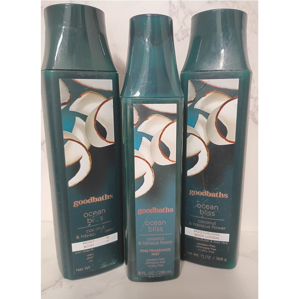 GOODBATHS Cozy‎ Hour Cotton Blossom & Musk Bundle - NEW